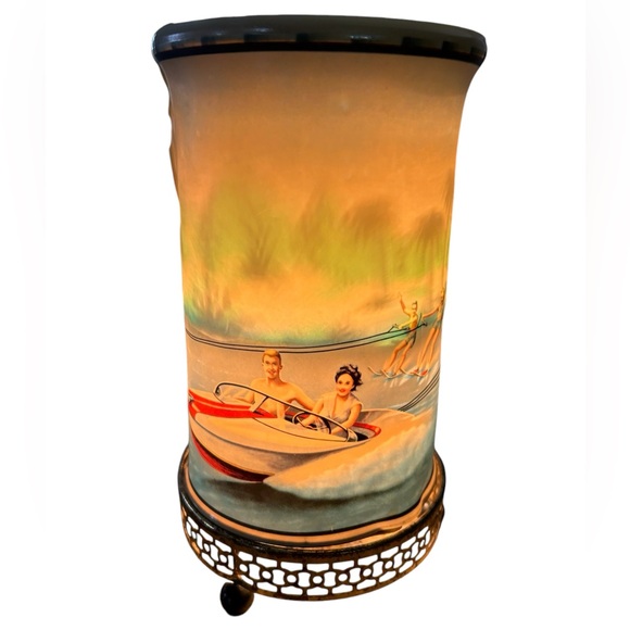 Vintage 1950’s Econolite MCM waterskiing motion lamp - Picture 2 of 16